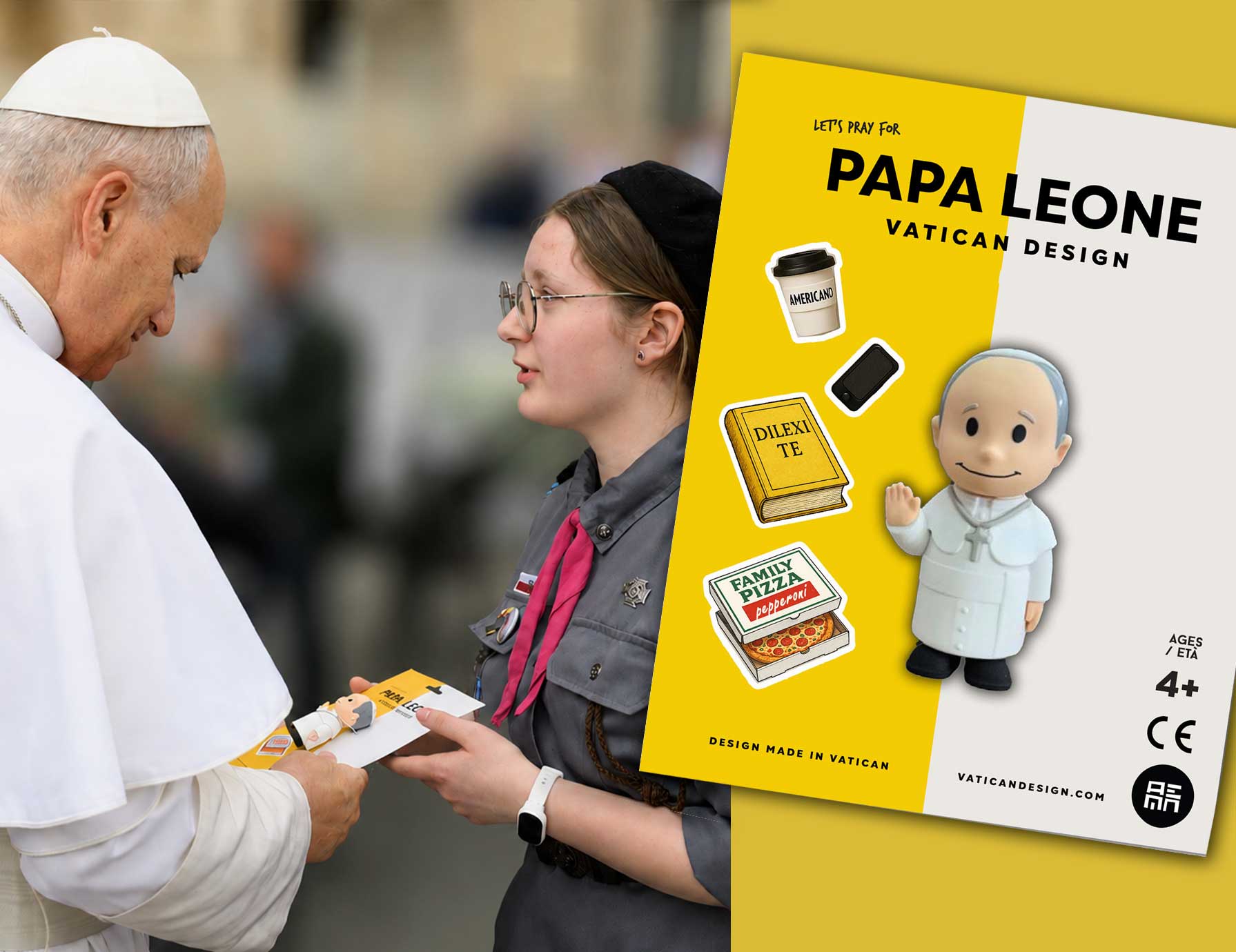 Pope Leo XIV figure! Papa Leone!